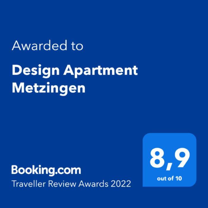 מצינגן Design Apartment Metzingen מראה חיצוני תמונה